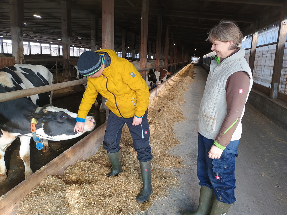 ALA-Beschäftigter des SFW Simon  Hübler bildet sich weiter